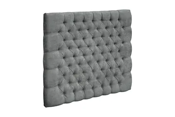 Celine  Sänggavel 120 cm - Grå/Sammet - Möbler - Säng - Sängtillbehör & sänggavel - Sänggavel