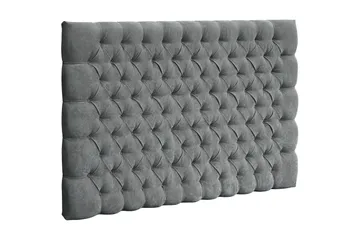 Celine  Sänggavel 160 cm - Grå/Sammet - Möbler - Säng - Sängtillbehör & sänggavel - Sänggavel