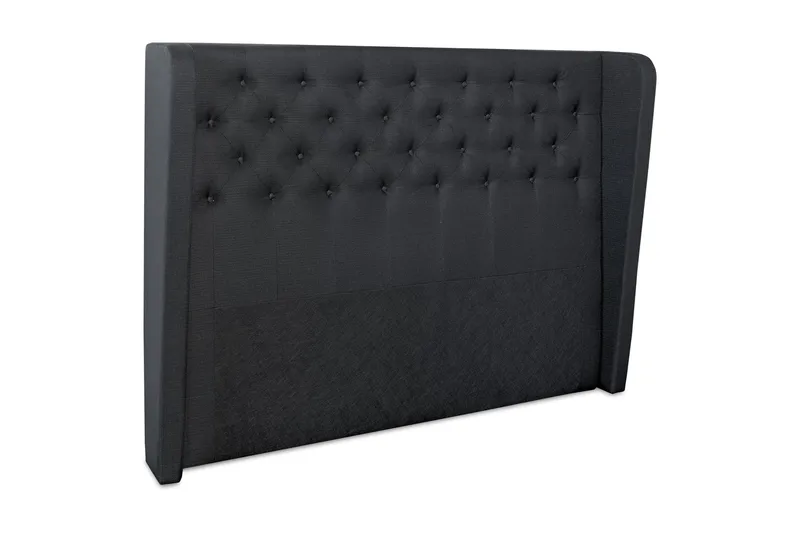 Cloud Sänggavel 140 cm med Sidor - Svart - Möbler - Säng - Sängtillbehör & sänggavel - Sänggavel