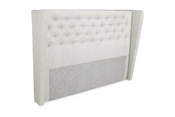 Cloud Sänggavel 180 Med Sidor - Beige - Möbler - Säng - Sängtillbehör & sänggavel - Sänggavel