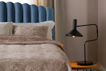 Davia Sänggavel 120 cm - Mörkblå/Sammet - Möbler - Säng - Sängtillbehör & sänggavel - Sänggavel