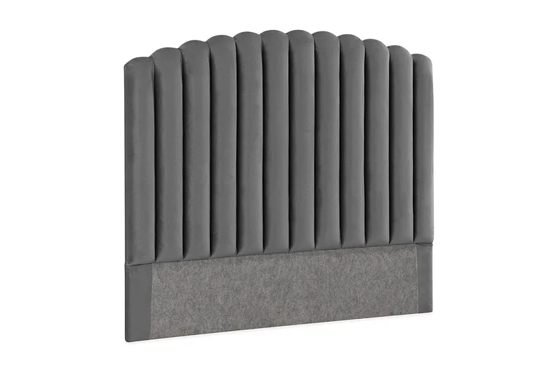 Davia Sänggavel 120 cm - Mörkgrå/Sammet - Möbler - Säng - Sängtillbehör & sänggavel - Sänggavel