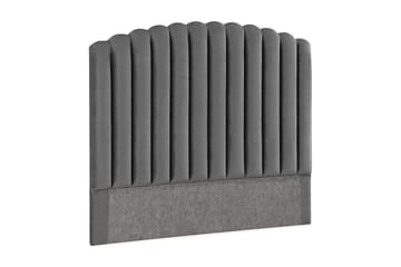 Davia Sänggavel 140 cm - Mörkgrå/Sammet - Möbler - Säng - Sängtillbehör & sänggavel - Sänggavel