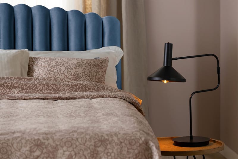 Davia Sänggavel 160 cm - Mörkblå/Sammet - Möbler - Säng - Sängtillbehör & sänggavel - Sänggavel