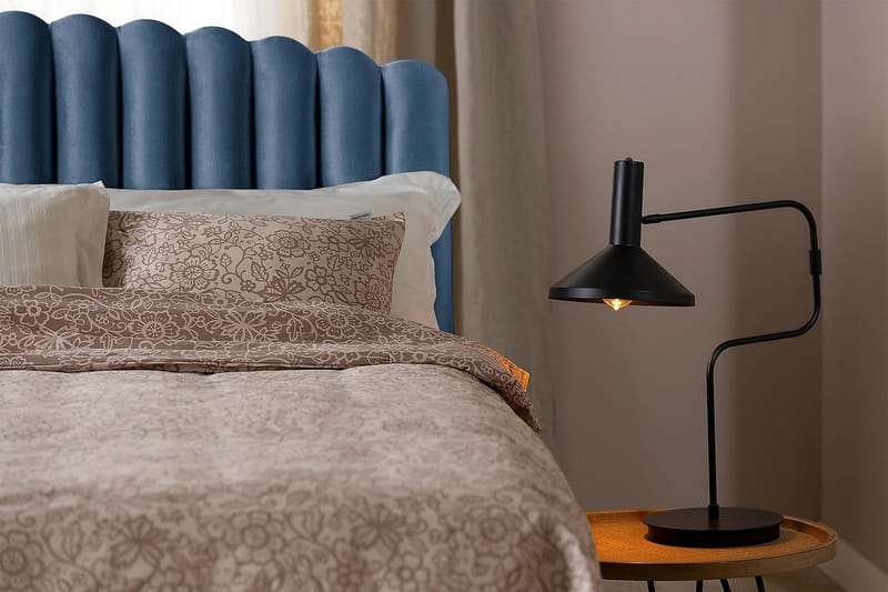 Davia Sänggavel 180 cm - Mörkblå/Sammet - Möbler - Säng - Sängtillbehör & sänggavel - Sänggavel