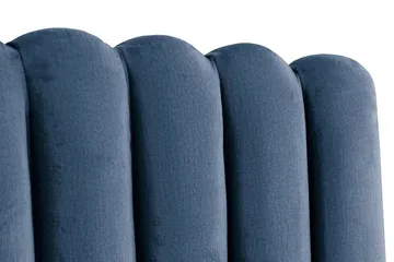 Davia Sänggavel 180 cm - Mörkblå/Sammet - Möbler - Säng - Sängtillbehör & sänggavel - Sänggavel