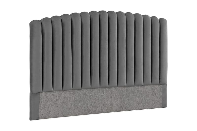 Davia Sänggavel 180 cm - Mörkgrå/Sammet - Möbler - Säng - Sängtillbehör & sänggavel - Sänggavel