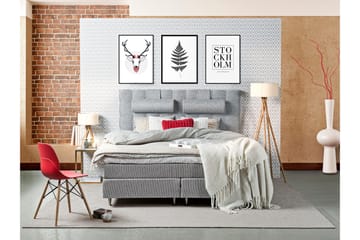 Drömsk Sänggavel 180 cm - Ljusgrå - Möbler - Säng - Sängtillbehör & sänggavel - Sänggavel