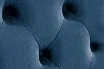 Ella Sänggavel 120 cm Djuphäftad - Blå/Sammet - Möbler - Säng - Sängtillbehör & sänggavel - Sänggavel