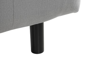 Ella Sänggavel 120 cm Djuphäftad - Grå/Sammet - Möbler - Säng - Sängtillbehör & sänggavel - Sänggavel