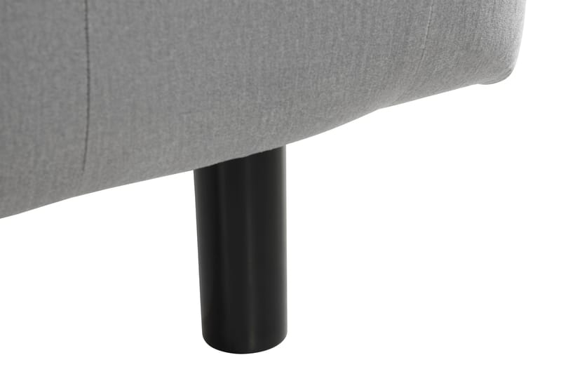 Ella Sänggavel 120 cm Djuphäftad - Grå/Sammet - Möbler - Säng - Sängtillbehör & sänggavel - Sänggavel