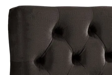 Ella Sänggavel 120 cm Djuphäftad - Mörkgrå/Sammet - Möbler - Säng - Sängtillbehör & sänggavel - Sänggavel