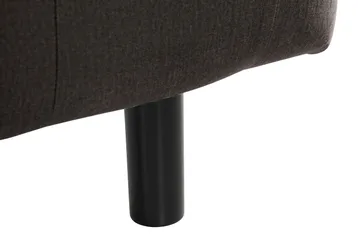 Ella Sänggavel 120 cm Djuphäftad - Mörkgrå/Sammet - Möbler - Säng - Sängtillbehör & sänggavel - Sänggavel