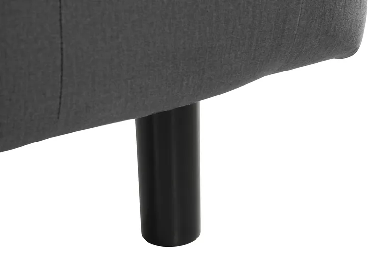 Ella Sänggavel 120 cm Djuphäftad - Mellangrå/Sammet - Möbler - Säng - Sängtillbehör & sänggavel - Sänggavel