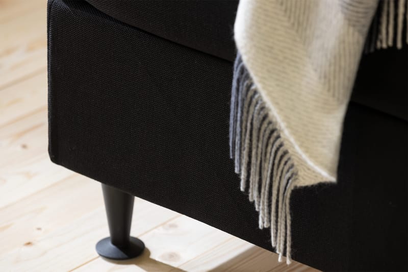 Ella Sänggavel 120 cm Djuphäftad - Svart - Möbler - Säng - Sängtillbehör & sänggavel - Sänggavel