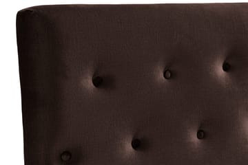 Ella Sänggavel 120 cm Knappar - Brun/Sammet - Möbler - Säng - Sängtillbehör & sänggavel - Sänggavel