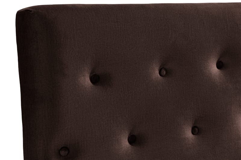 Ella Sänggavel 120 cm Knappar - Brun/Sammet - Möbler - Säng - Sängtillbehör & sänggavel - Sänggavel