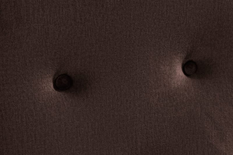 Ella Sänggavel 120 cm Knappar - Brun/Sammet - Möbler - Säng - Sängtillbehör & sänggavel - Sänggavel