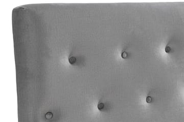 Ella Sänggavel 120 cm Knappar - Grå/Sammet - Möbler - Säng - Sängtillbehör & sänggavel - Sänggavel