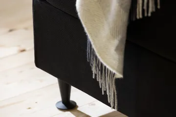 Ella Sänggavel 120 cm Knappar - Svart - Möbler - Säng - Sängtillbehör & sänggavel - Sänggavel