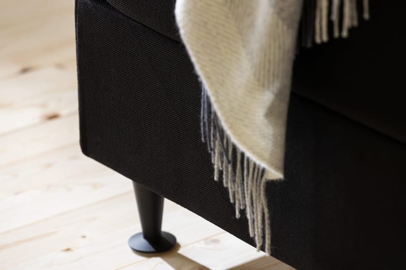 Ella Sänggavel 120 cm Knappar - Svart - Möbler - Säng - Sängtillbehör & sänggavel - Sänggavel
