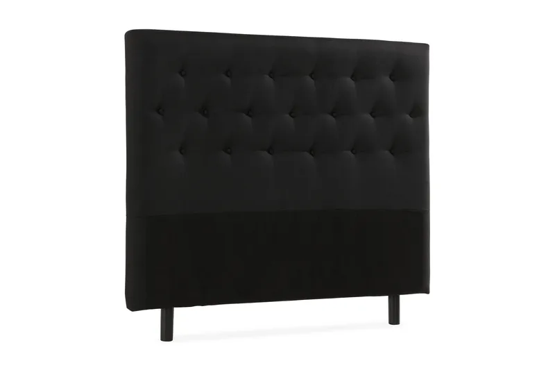 Ella Sänggavel 120 cm Knappar - Svart - Möbler - Säng - Sängtillbehör & sänggavel - Sänggavel