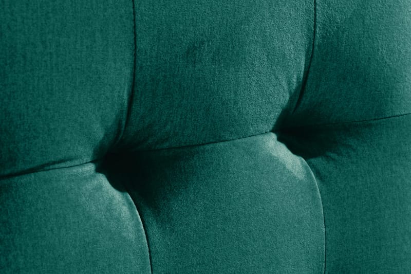 Ella Sänggavel 120 cm Rutig - Grön/Sammet - Möbler - Säng - Sängtillbehör & sänggavel - Sänggavel