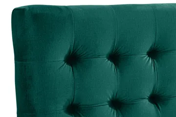 Ella Sänggavel 120 cm Rutig - Grön/Sammet - Möbler - Säng - Sängtillbehör & sänggavel - Sänggavel