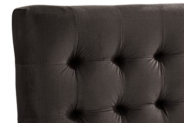 Ella Sänggavel 120 cm Rutig - Mörkgrå/Sammet - Möbler - Säng - Sängtillbehör & sänggavel - Sänggavel