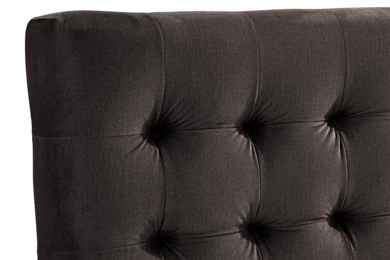 Ella Sänggavel 120 cm Rutig - Mörkgrå/Sammet - Möbler - Säng - Sängtillbehör & sänggavel - Sänggavel