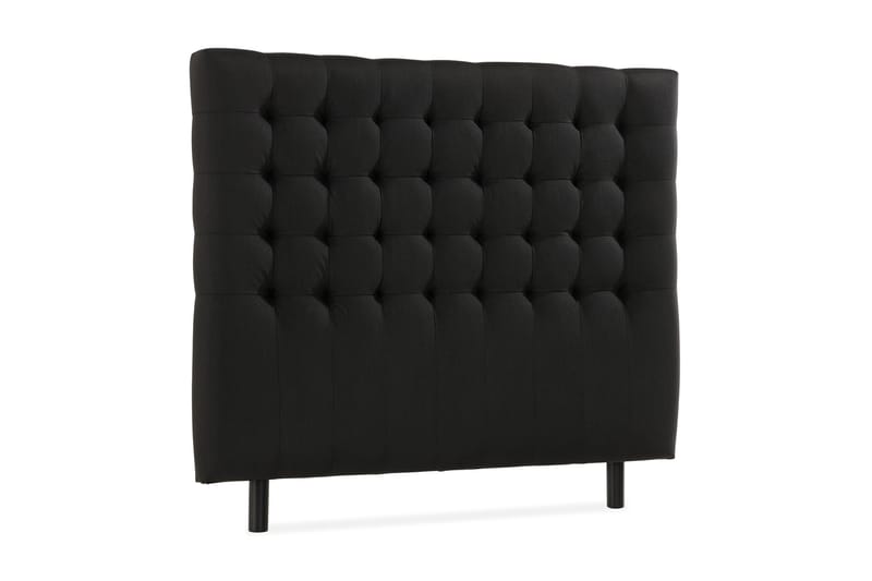 Ella Sänggavel 120 cm Rutig - Svart - Möbler - Säng - Sängtillbehör & sänggavel - Sänggavel