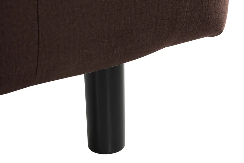 Ella Sänggavel 140 cm Djuphäftad - Brun/Sammet - Möbler - Säng - Sängtillbehör & sänggavel - Sänggavel