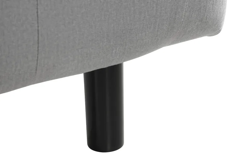 Ella Sänggavel 140 cm Djuphäftad - Grå/Sammet - Möbler - Säng - Sängtillbehör & sänggavel - Sänggavel