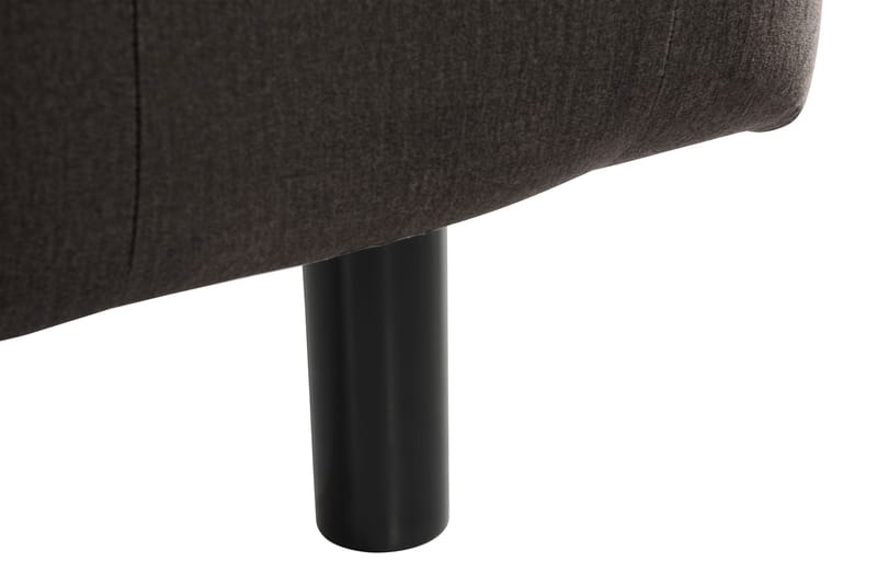 Ella Sänggavel 140 cm Djuphäftad - Mörkgrå/Sammet - Möbler - Säng - Sängtillbehör & sänggavel - Sänggavel