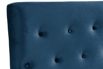 Ella Sänggavel 140 cm Knappar - Blå/Sammet - Möbler - Säng - Sängtillbehör & sänggavel - Sänggavel