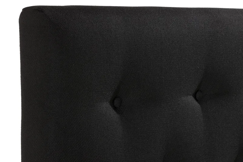 Ella Sänggavel 140 cm Knappar - Svart - Möbler - Säng - Sängtillbehör & sänggavel - Sänggavel