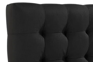 Ella Sänggavel 140 cm Rutig - Svart - Möbler - Säng - Sängtillbehör & sänggavel - Sänggavel