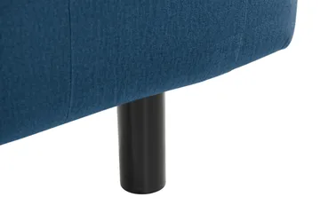 Ella Sänggavel 160 cm Djuphäftad - Blå/Sammet - Möbler - Säng - Sängtillbehör & sänggavel - Sänggavel