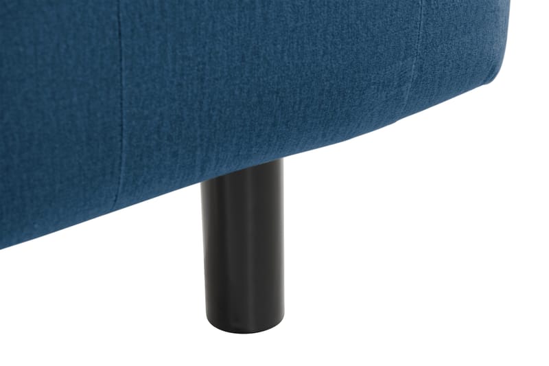 Ella Sänggavel 160 cm Djuphäftad - Blå/Sammet - Möbler - Säng - Sängtillbehör & sänggavel - Sänggavel