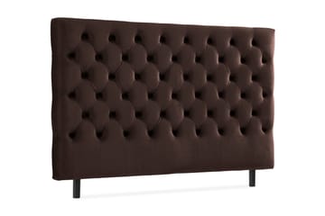 Ella Sänggavel 160 cm Djuphäftad - Brun/Sammet - Möbler - Säng - Sängtillbehör & sänggavel - Sänggavel