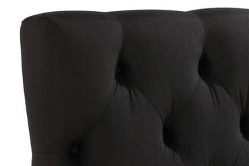 Ella Sänggavel 160 cm Djuphäftad - Svart - Möbler - Säng - Sängtillbehör & sänggavel - Sänggavel