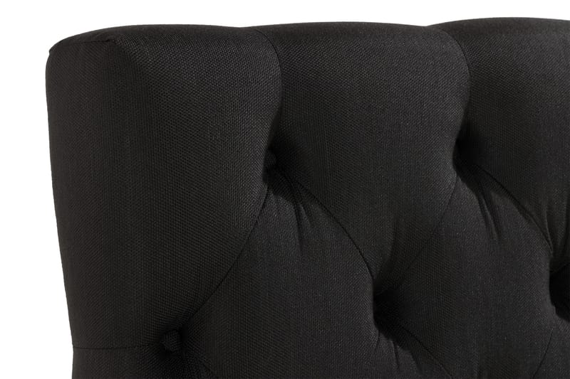 Ella Sänggavel 160 cm Djuphäftad - Svart - Möbler - Säng - Sängtillbehör & sänggavel - Sänggavel