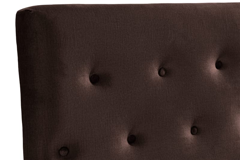 Ella Sänggavel 160 cm Knappar - Brun/Sammet - Möbler - Säng - Sängtillbehör & sänggavel - Sänggavel