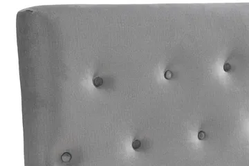 Ella Sänggavel 160 cm Knappar - Grå/Sammet - Möbler - Säng - Sängtillbehör & sänggavel - Sänggavel