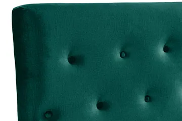 Ella Sänggavel 160 cm Knappar - Grön/Sammet - Möbler - Säng - Sängtillbehör & sänggavel - Sänggavel