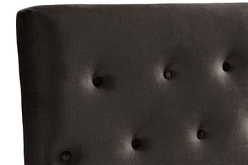 Ella Sänggavel 160 cm Knappar - Mörkgrå/Sammet - Möbler - Säng - Sängtillbehör & sänggavel - Sänggavel