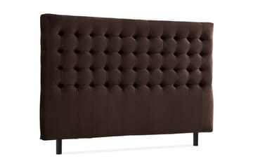 Ella Sänggavel 160 cm Rutig - Brun/Sammet - Möbler - Säng - Sängtillbehör & sänggavel - Sänggavel