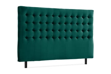 Ella Sänggavel 160 cm Rutig - Grön/Sammet - Möbler - Säng - Sängtillbehör & sänggavel - Sänggavel