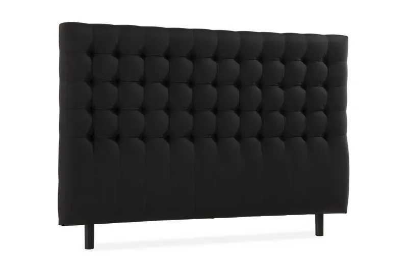 Ella Sänggavel 160 cm Rutig - Svart - Möbler - Säng - Sängtillbehör & sänggavel - Sänggavel