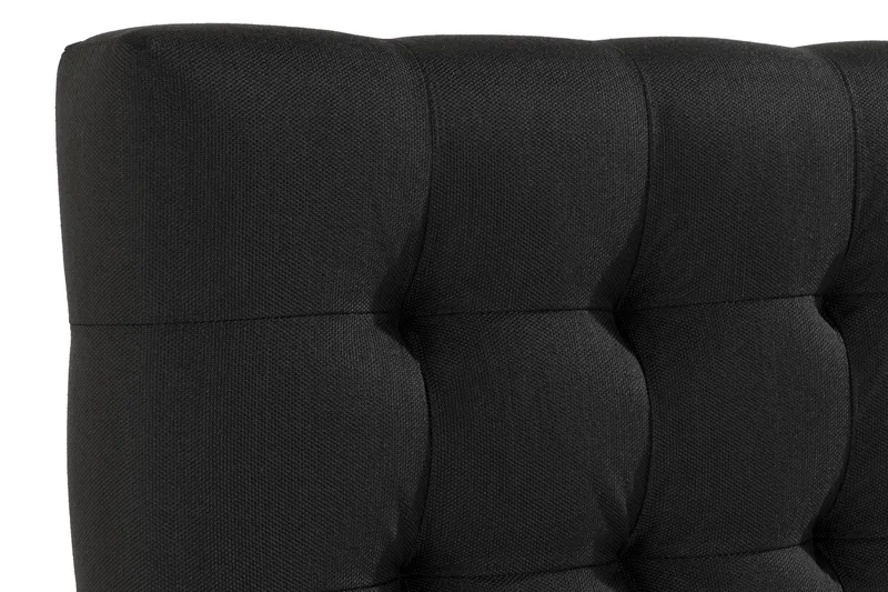 Ella Sänggavel 160 cm Rutig - Svart - Möbler - Säng - Sängtillbehör & sänggavel - Sänggavel